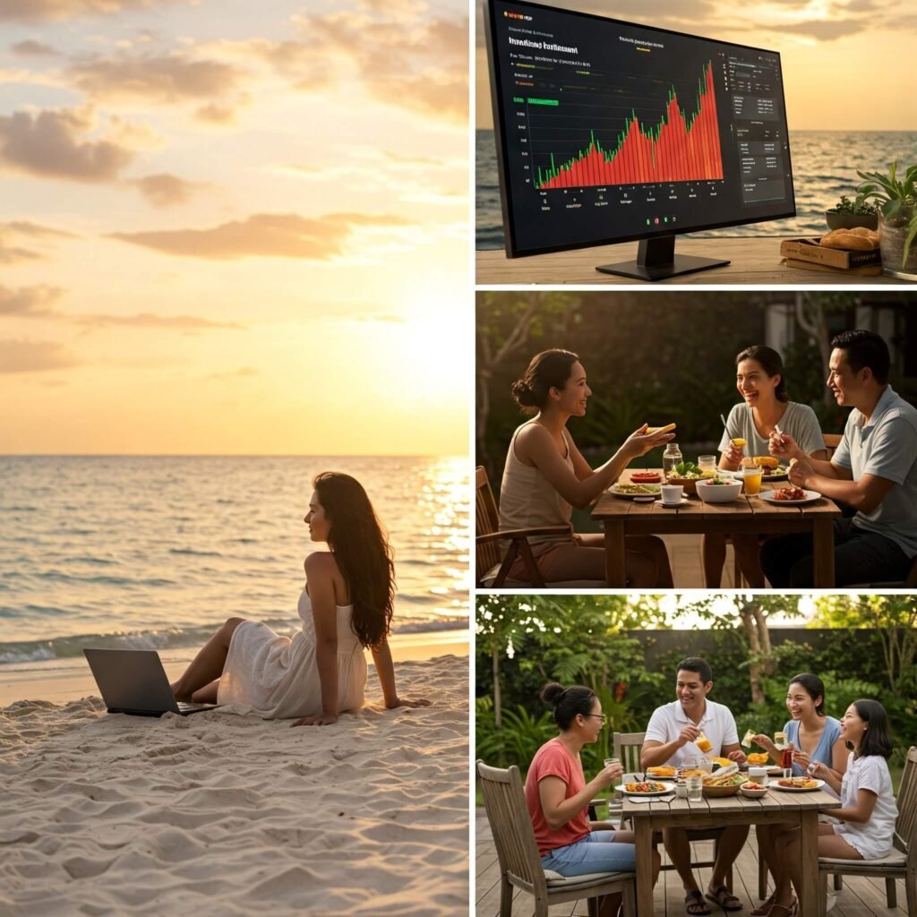 Financial Freedom Beach
