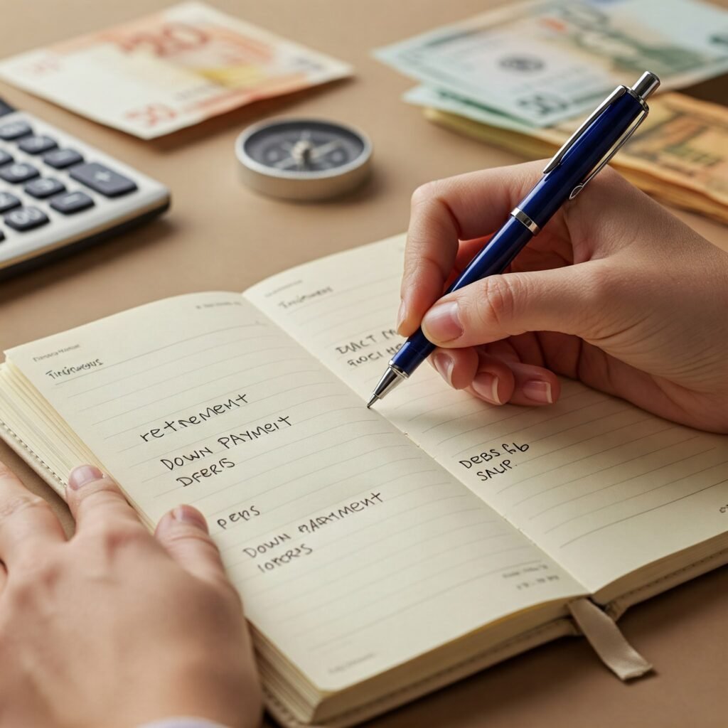 Writing Financial Goals