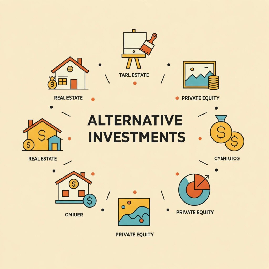 Alternative Investment Types Circle