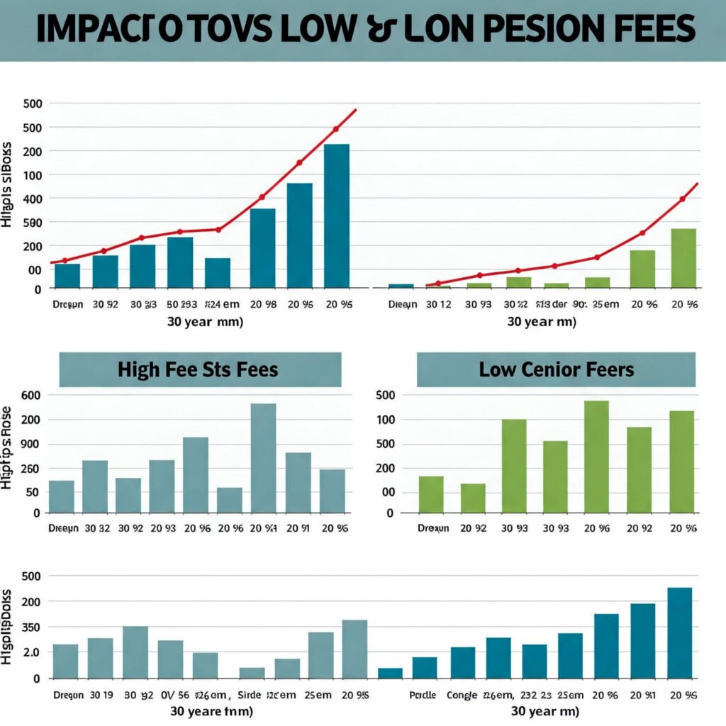 Low vs. High Pension Fees Over Time