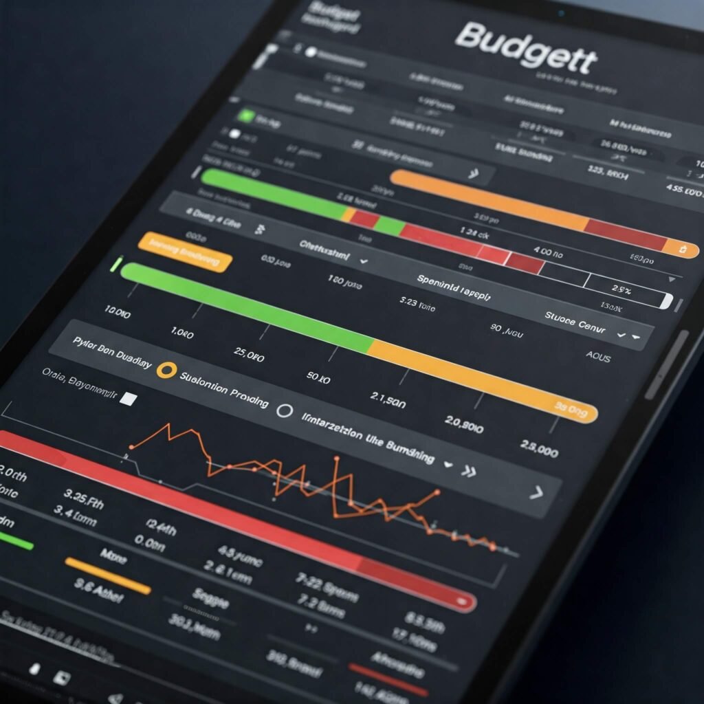 Budget Dashboard View