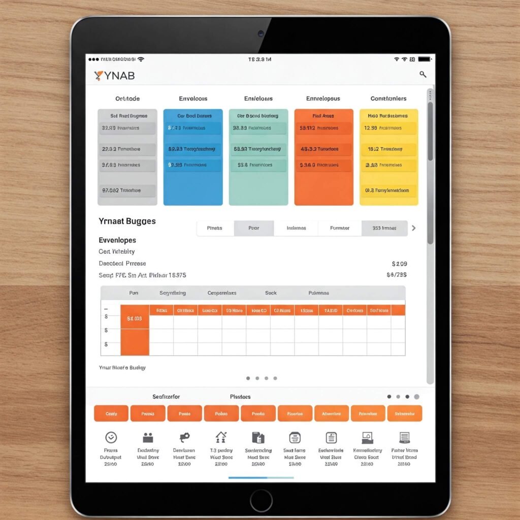 YNAB budget envelopes