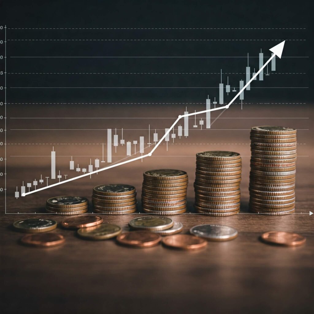 Long-term index fund growth