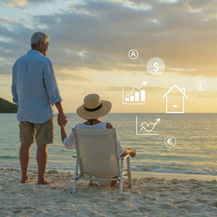 Secure Retirement on Beach